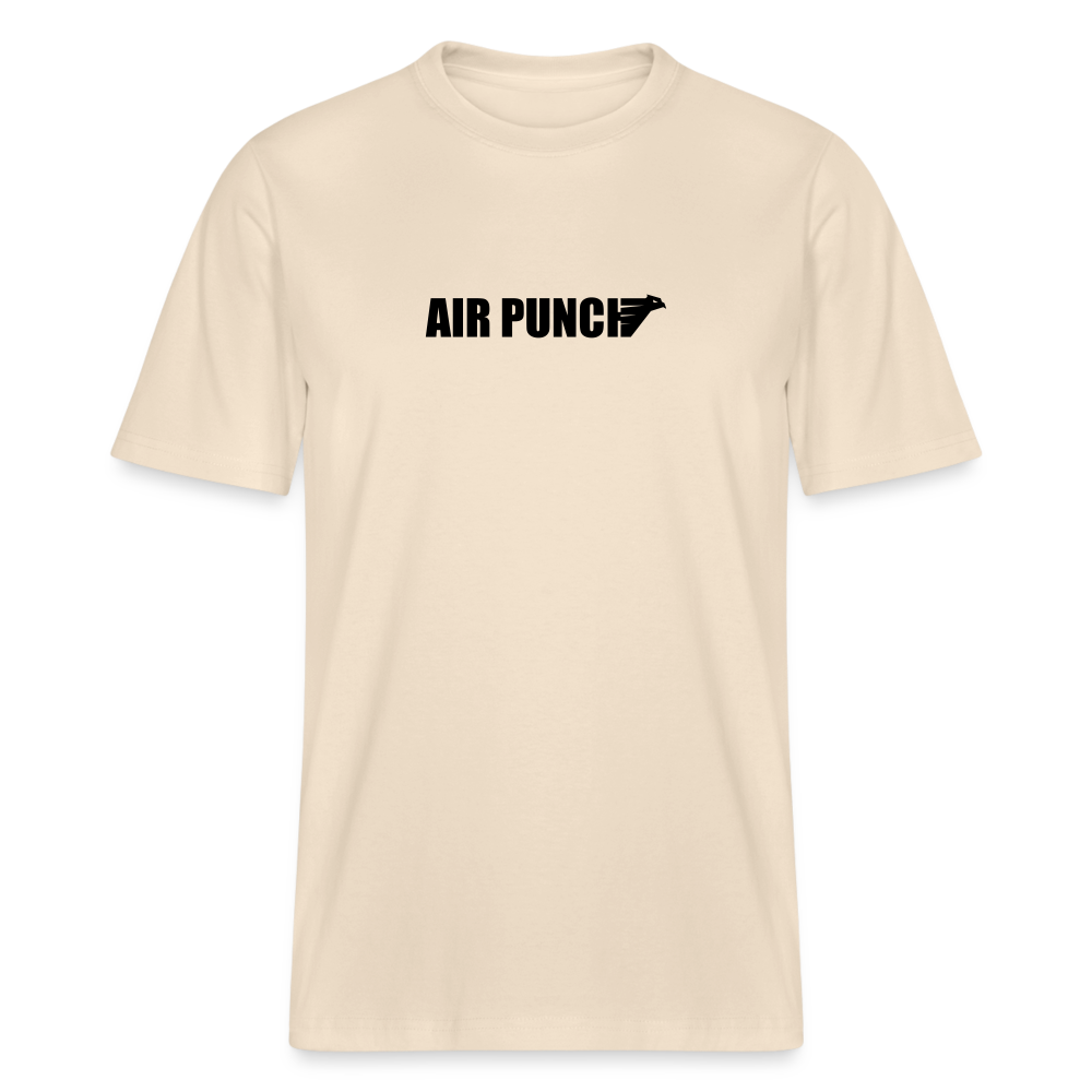 T shirt lourd - blanc cassé