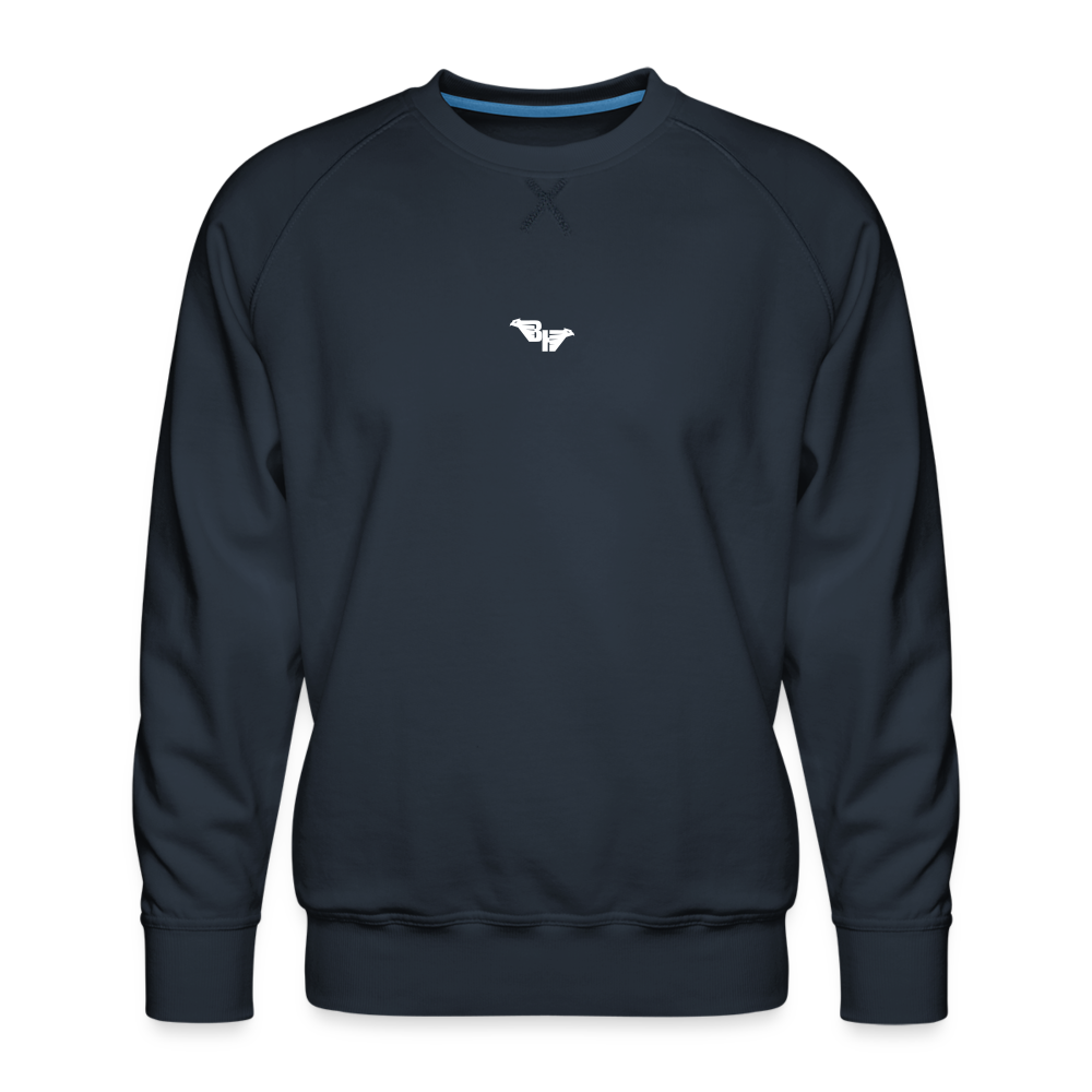 SWEAT col rond - marine