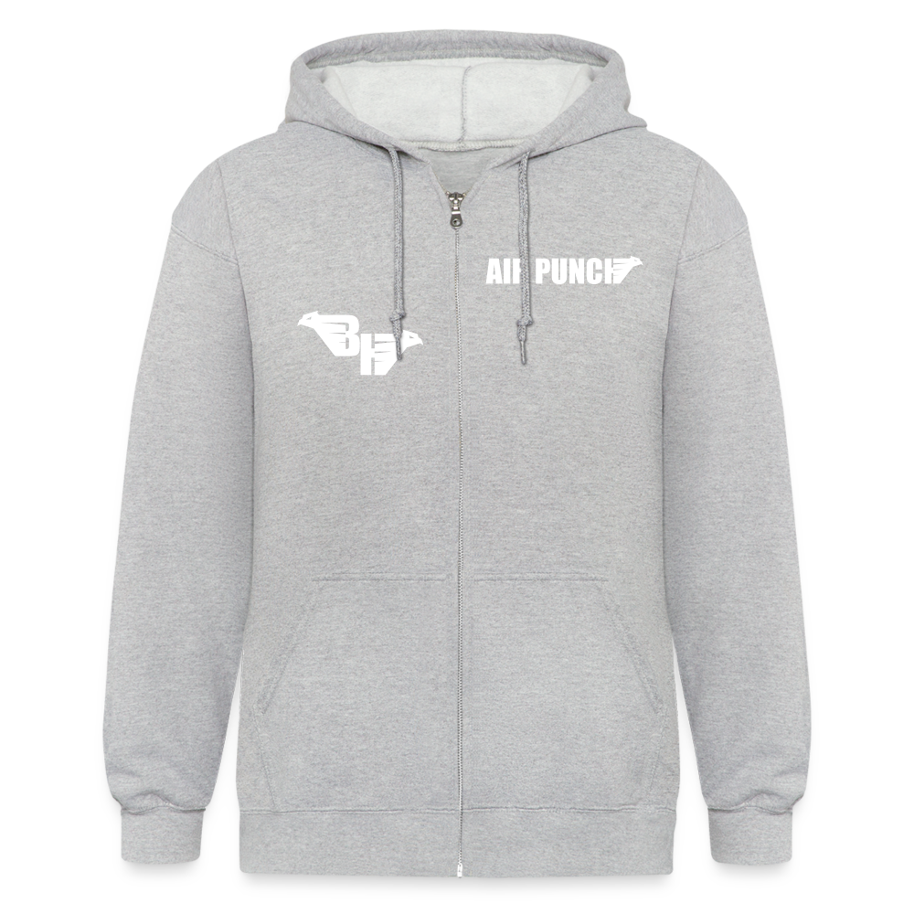 VESTE epaisse - gris chiné
