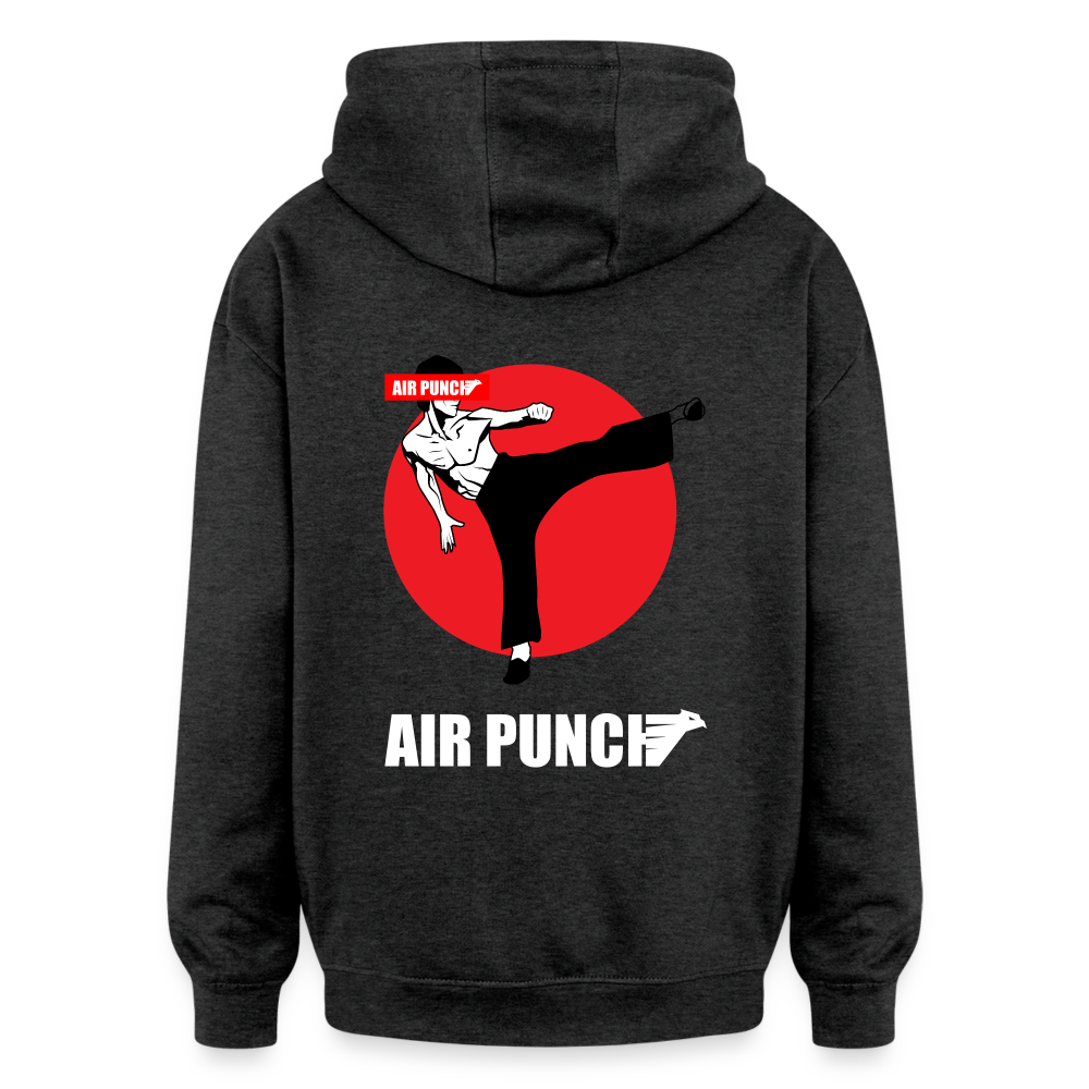 SWEAT OVERSIZE LEE PUNCH - charbon