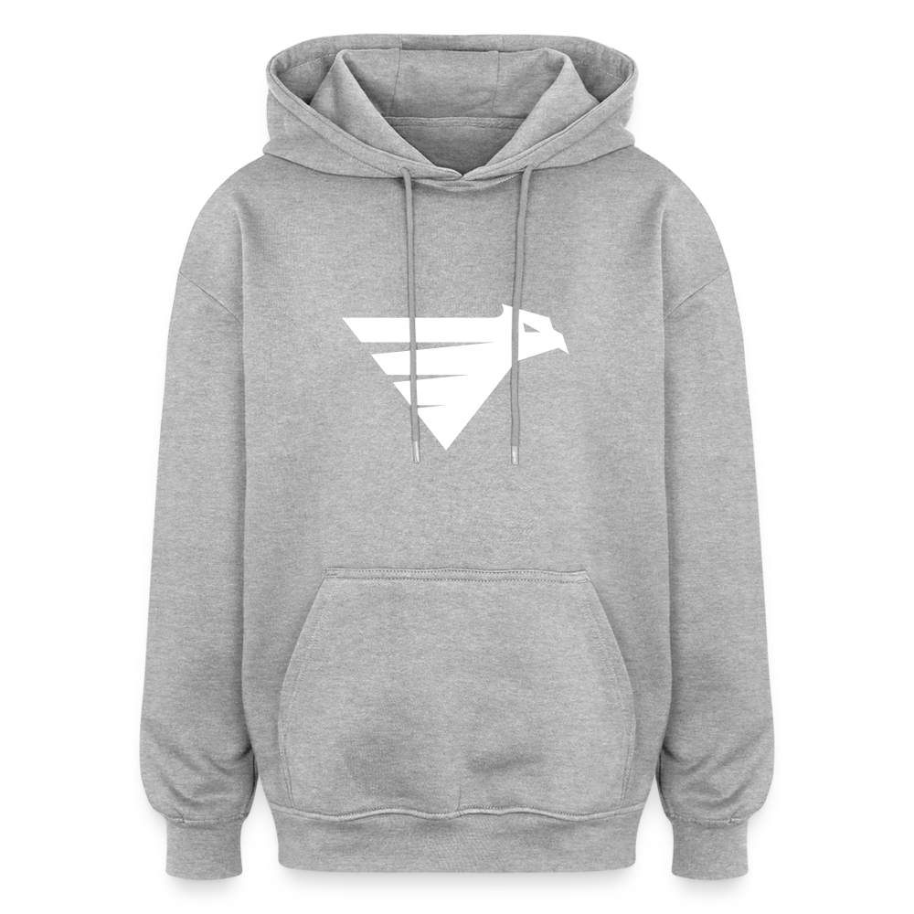 SWEAT OVERSIZE BYL 2 Faces - gris chiné