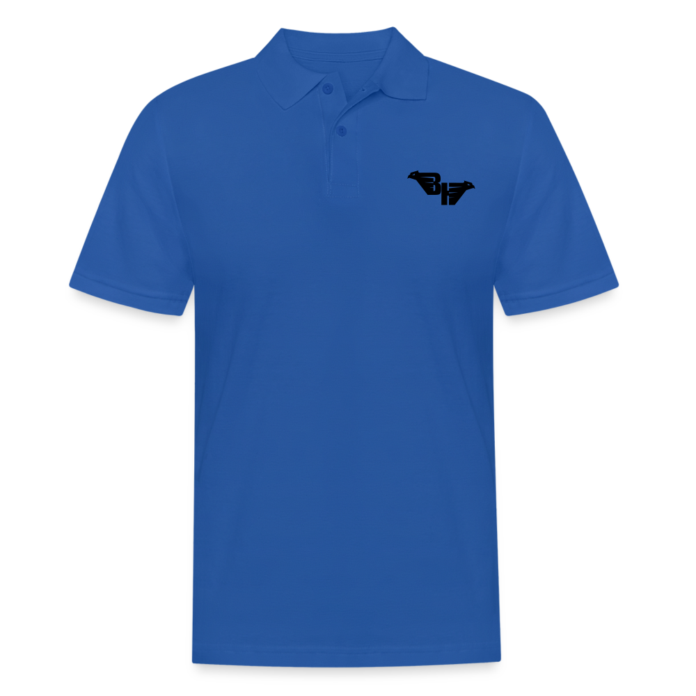 AIR PUNCH Polo logo noir - bleu royal