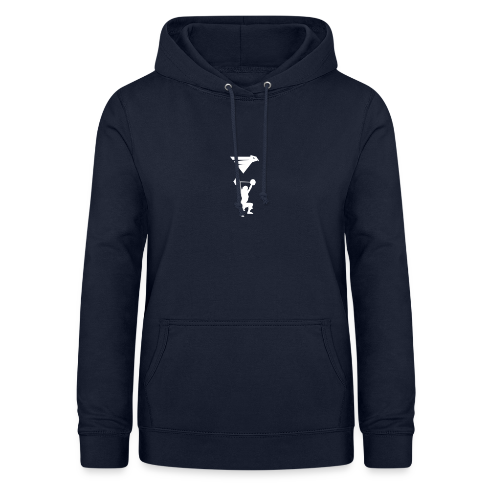 AIR JACKET Shadow Hawk Cropped Hoodie - marine
