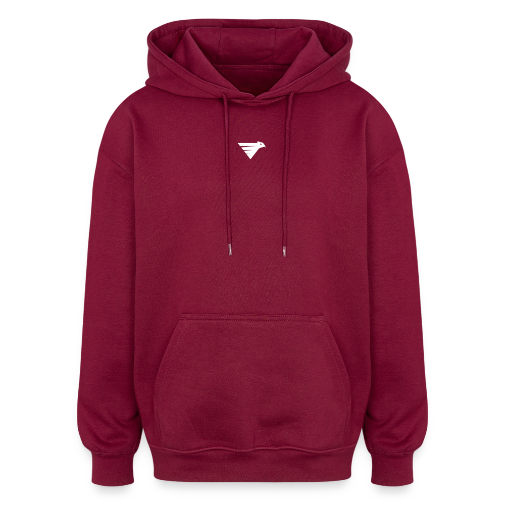 SWEAT OVERSIZE ALIPUNCH - bordeaux