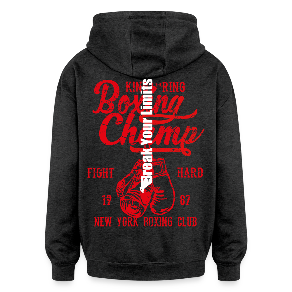SWEAT OVERSIZE BYL BOXING - charbon