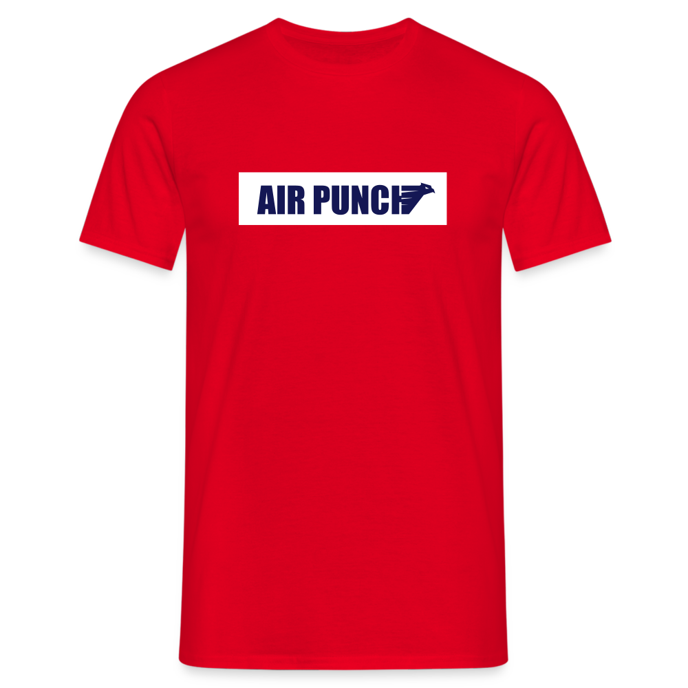 AIR PUNCH T shirt classique Bleu marine - rouge