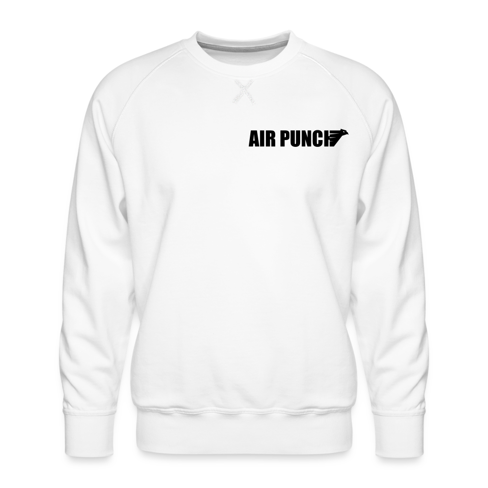 SWEAT col rond - blanc