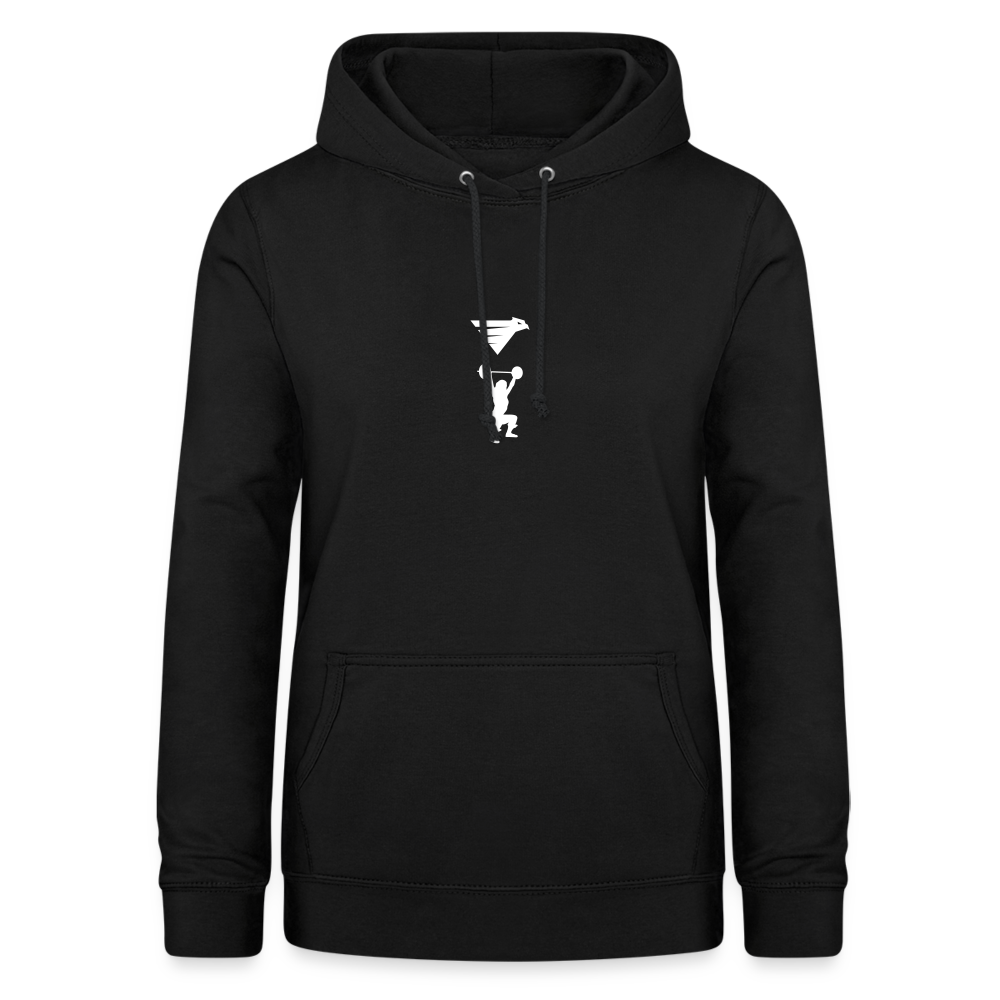 AIR JACKET Shadow Hawk Cropped Hoodie - noir
