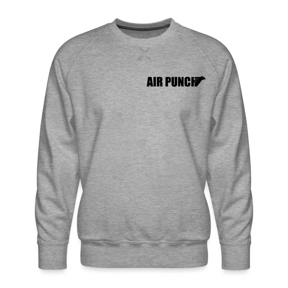 SWEAT col rond - gris chiné