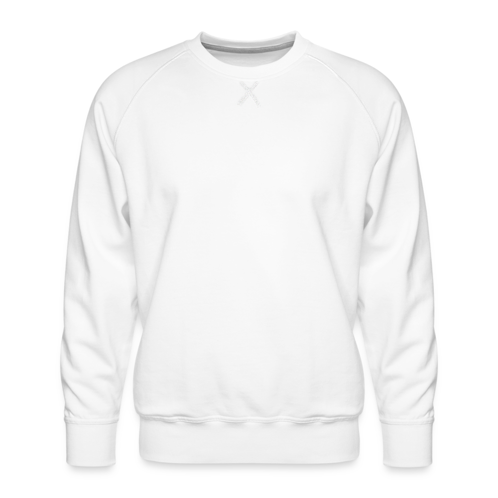 SWEAT col rond - blanc