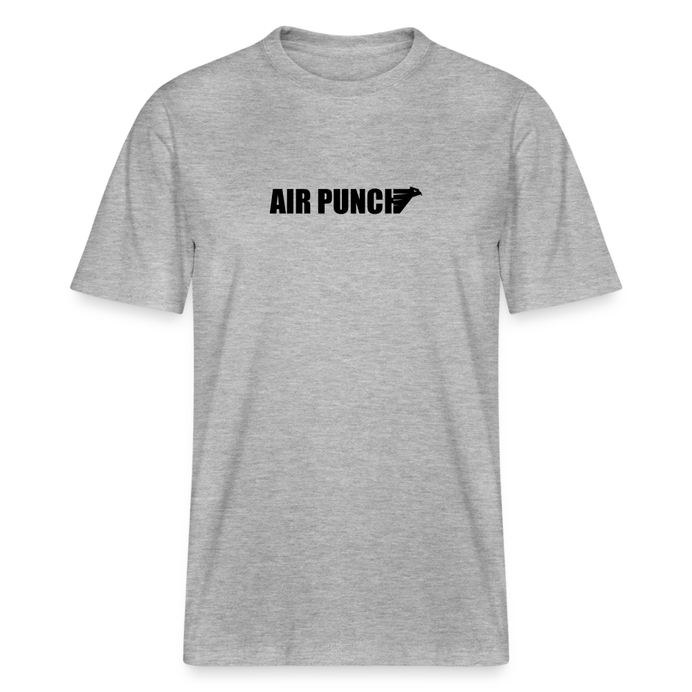 T shirt lourd - gris chiné