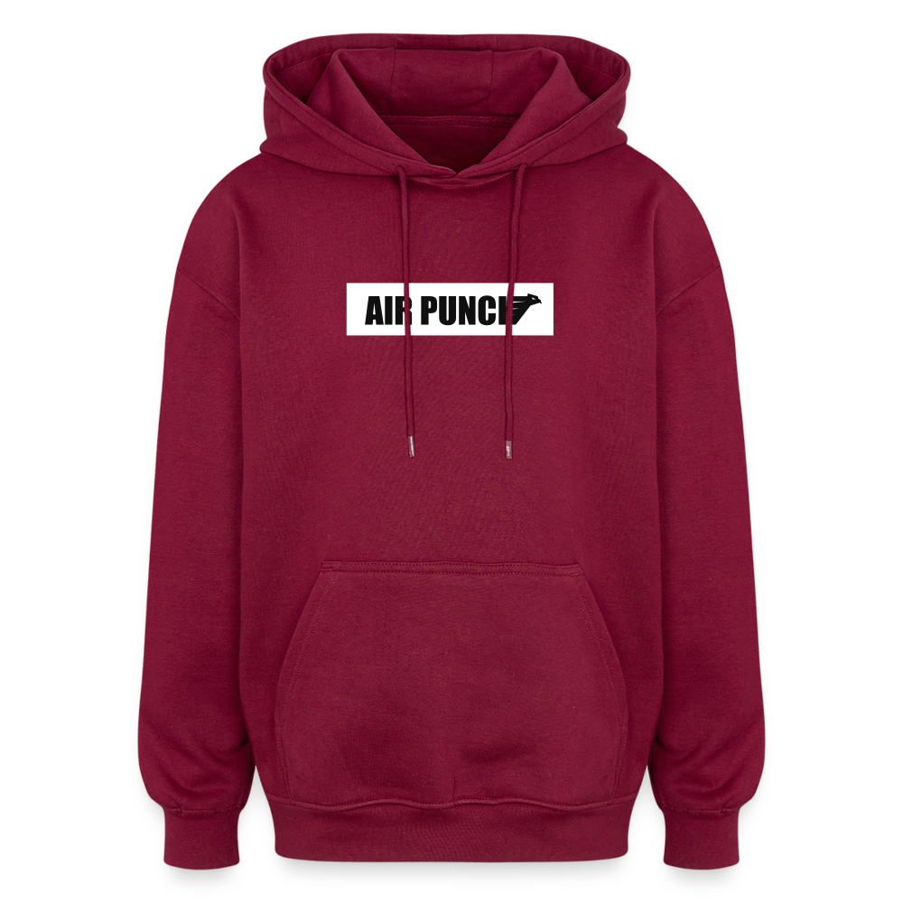 SWEAT OVERSIZE BYL - bordeaux