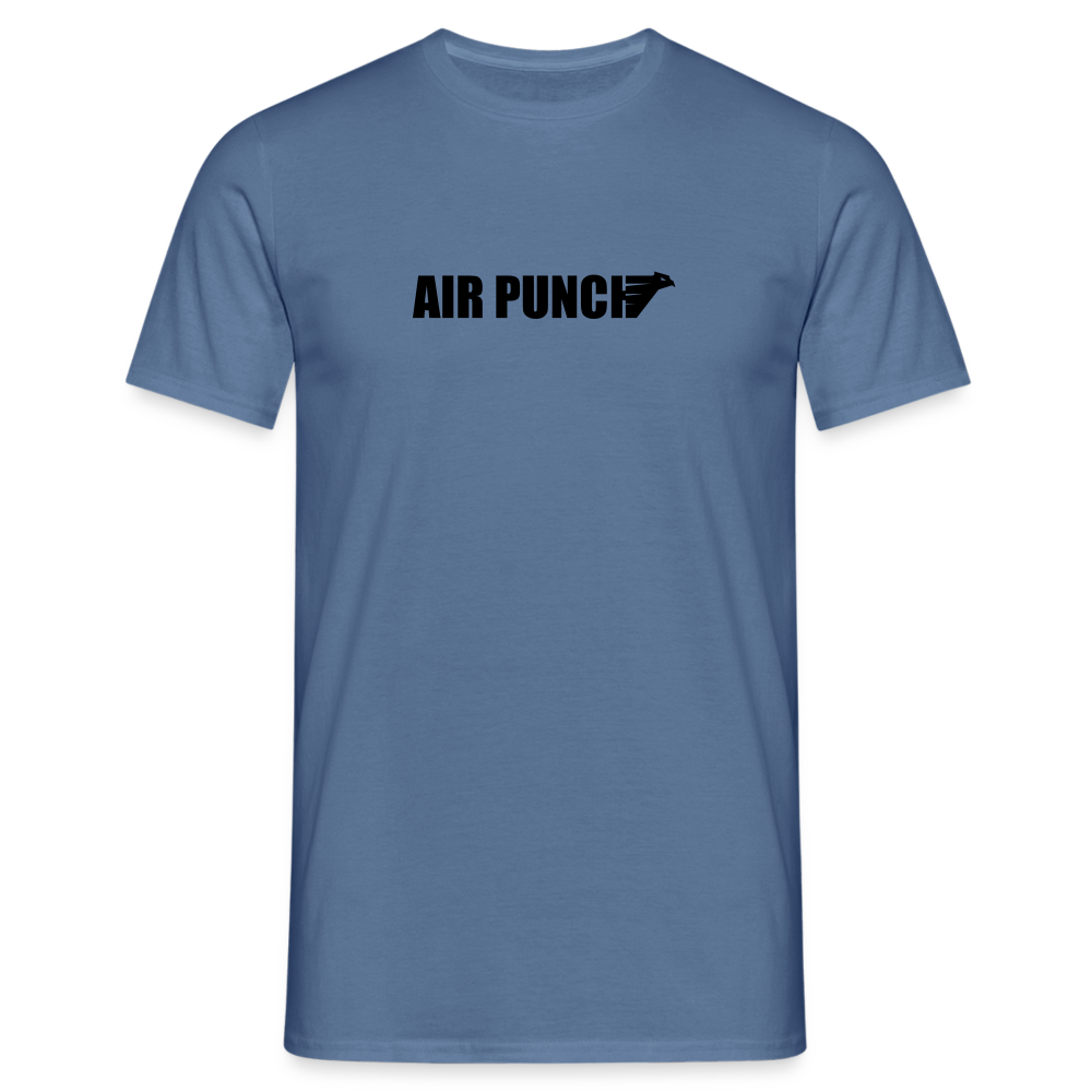 AIR PUNCH Classique logo noir - bleu pigeon