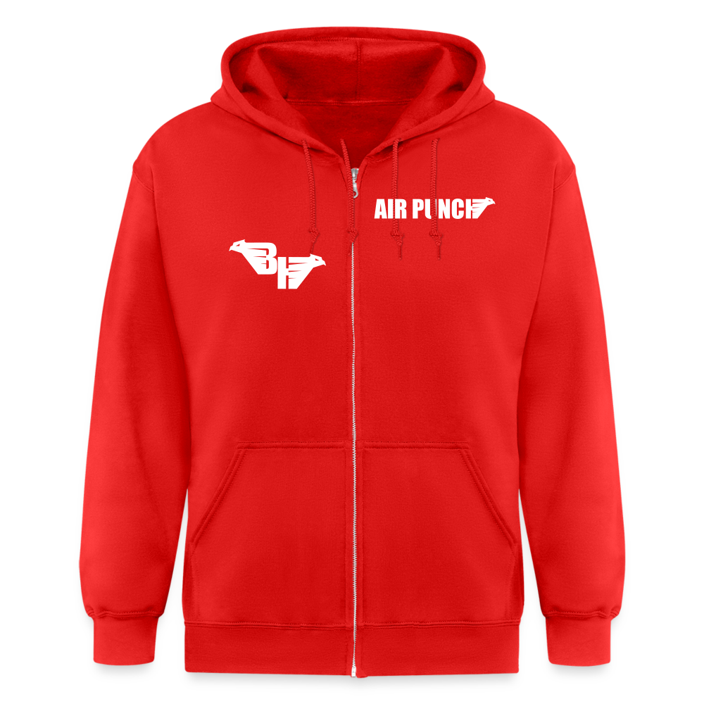 VESTE epaisse - rouge
