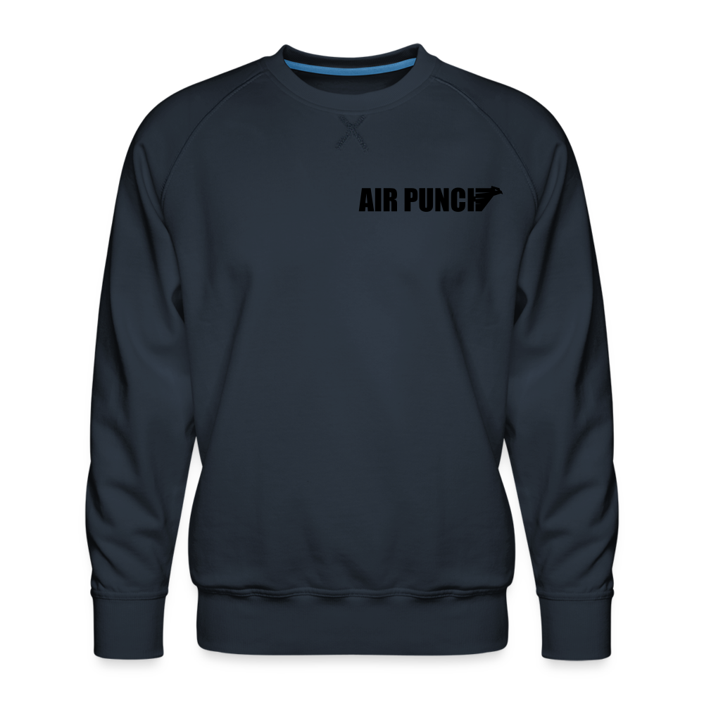 SWEAT col rond - marine