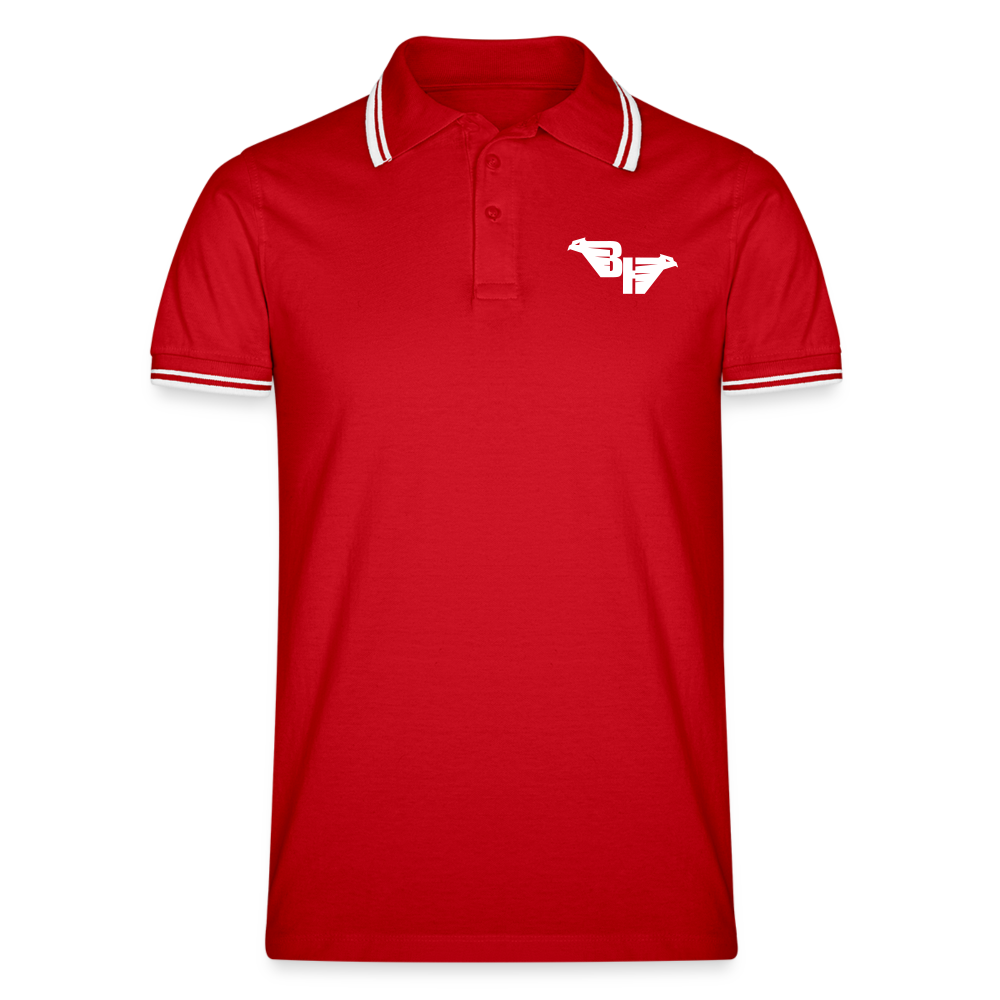 AIR PUNCH Polo Ligne - rouge/blanc