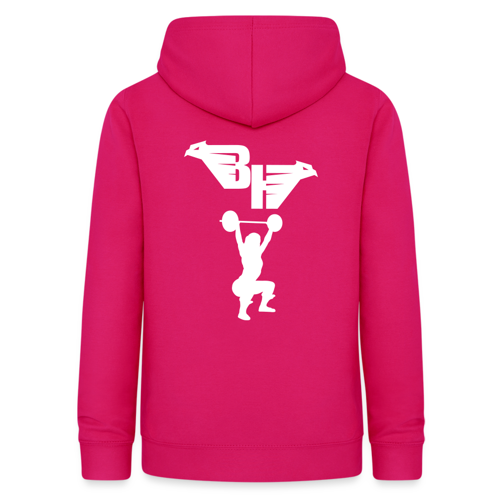 AIR JACKET Shadow Hawk Cropped Hoodie - rubis