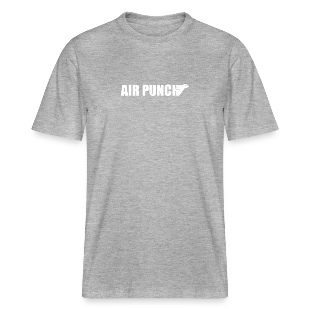 T shirt coton Lourd - gris chiné