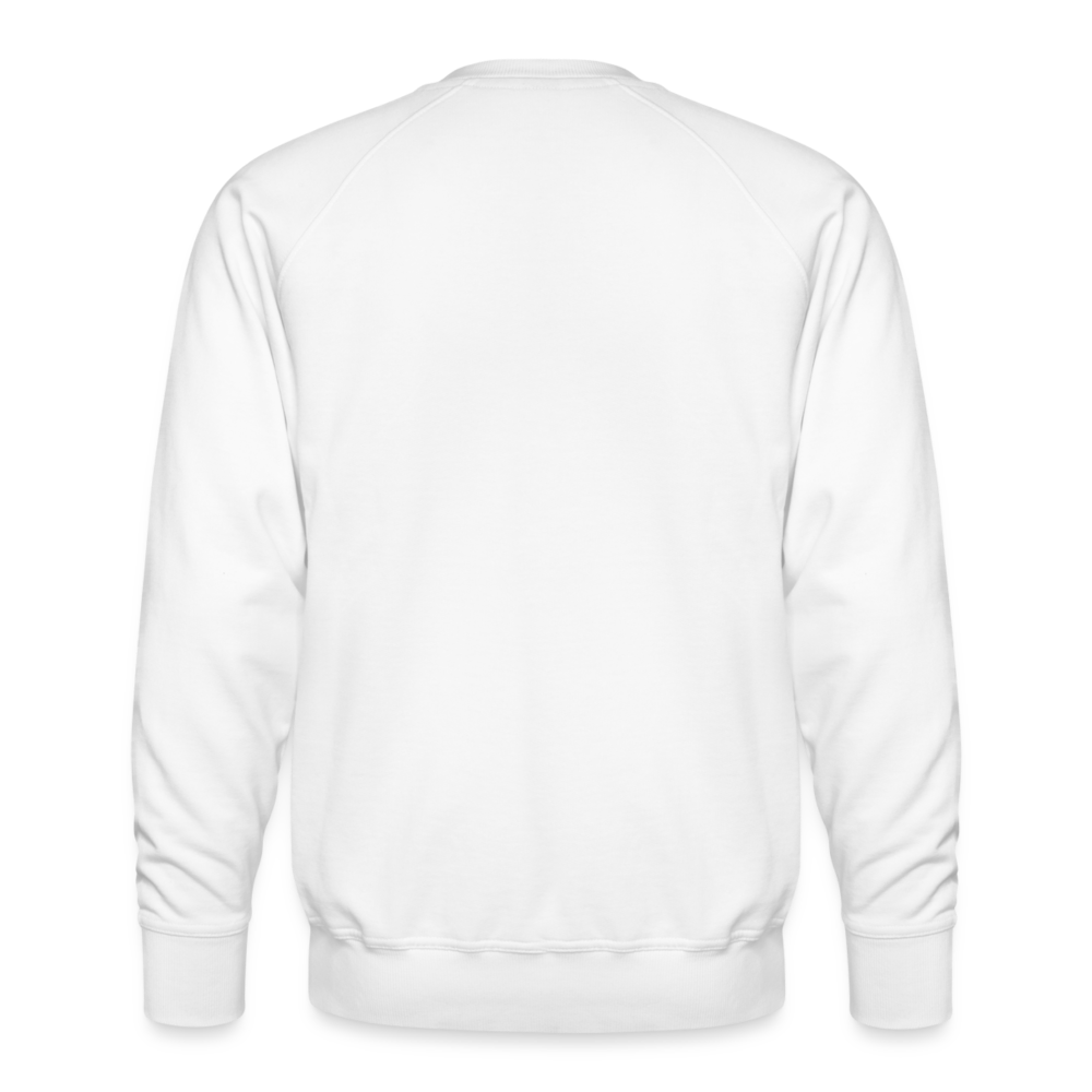 SWEAT col rond - blanc