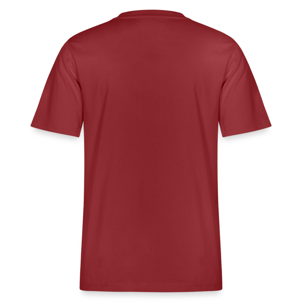 T shirt Griffé - rouge terre
