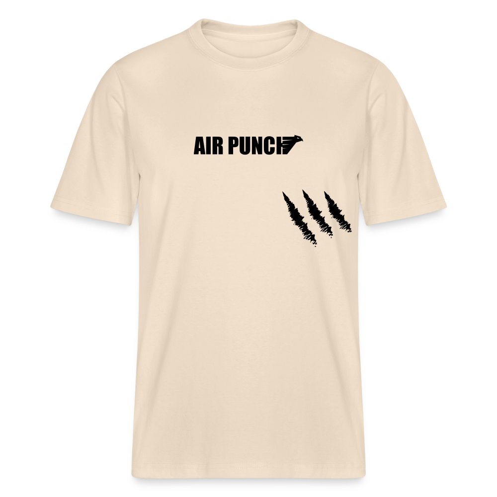 T shirt chaud Griffé - blanc cassé