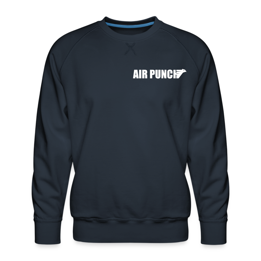 SWEAT col rond - marine