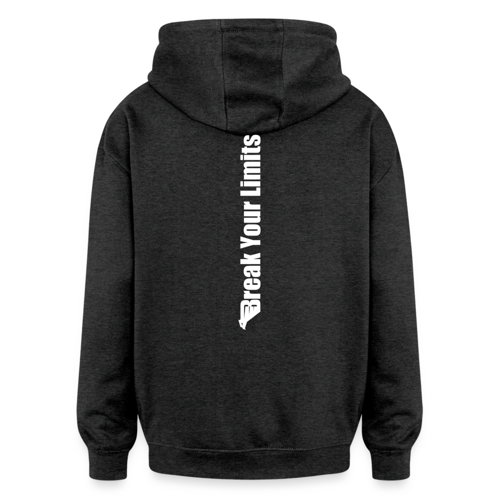 SWEAT OVERSIZE BYL - charbon