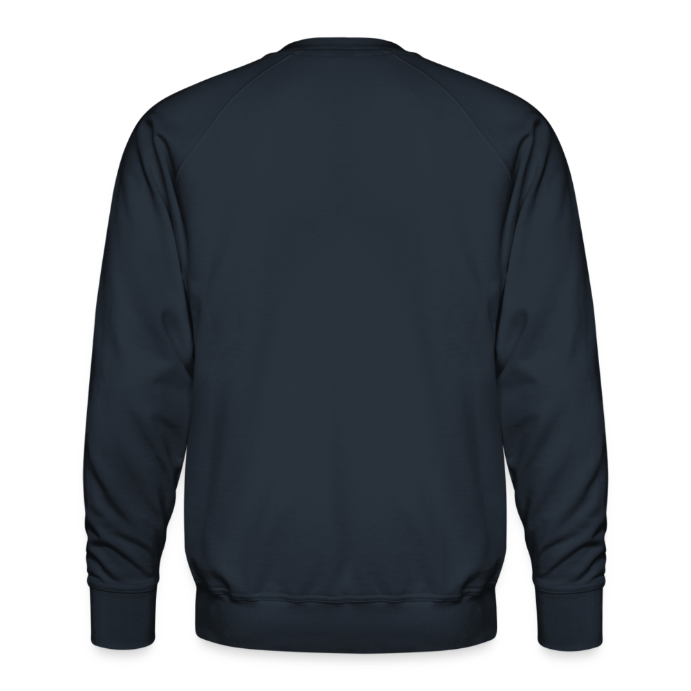 SWEAT col rond - marine