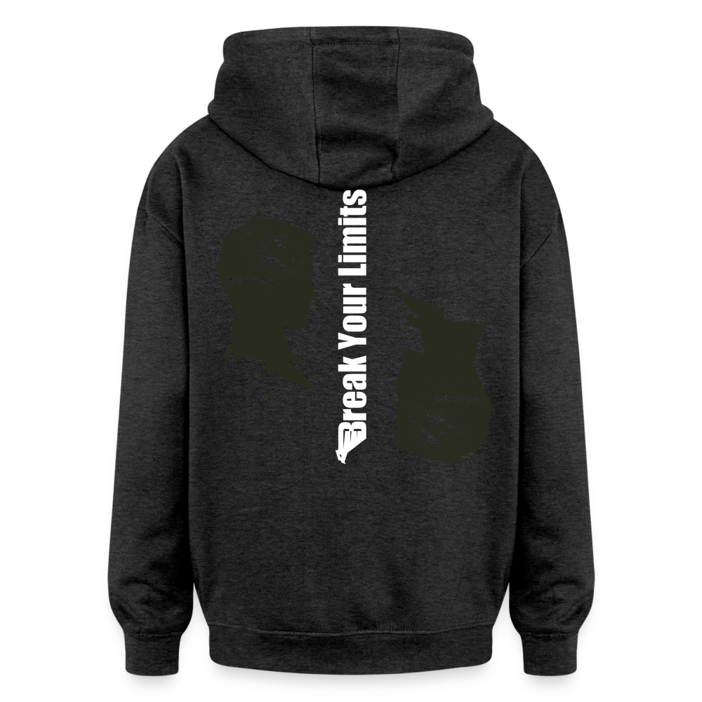 SWEAT OVERSIZE BYL 2 Faces - charbon