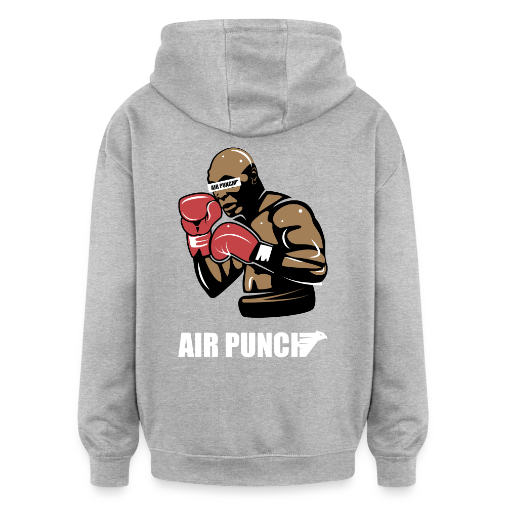 SWEAT OVERSIZE TYSONPUNCH - gris chiné