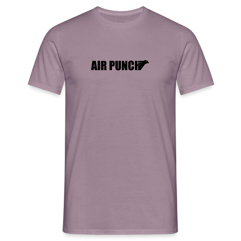 AIR PUNCH Classique logo noir - mauve gris