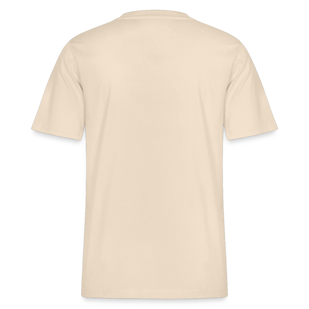 T shirt lourd - blanc cassé