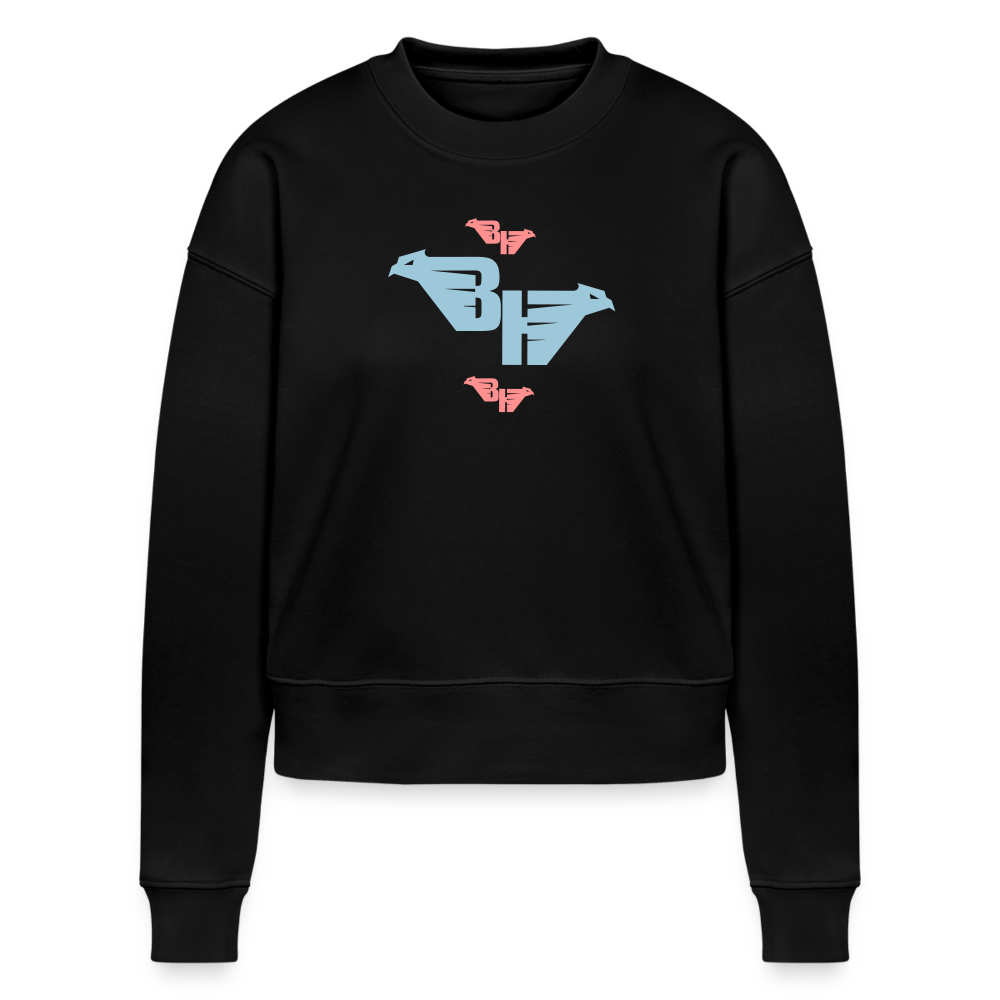 AIR JACKET Shadow Hawk Cropped Hoodie - noir