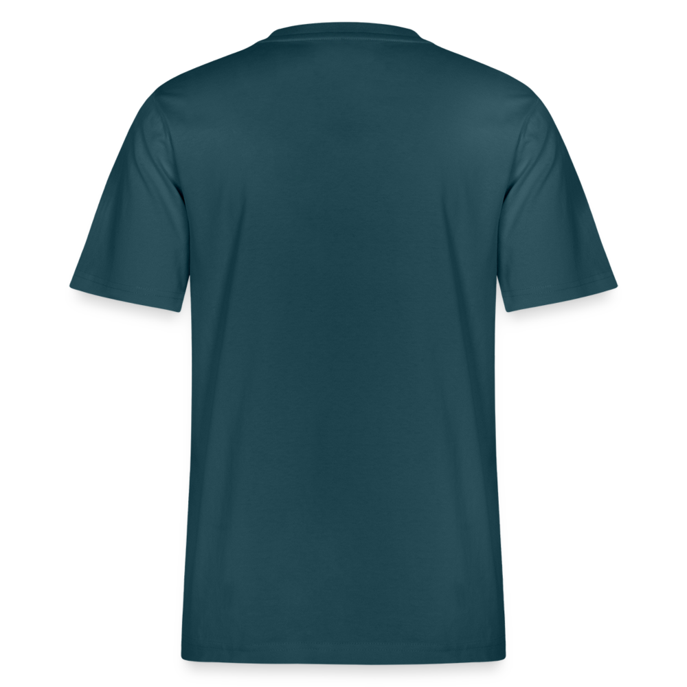 T shirt chaud Griffé - bleu pétrole foncé