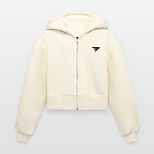 AIR JACKET Shadow Hawk Cropped Hoodie - nature