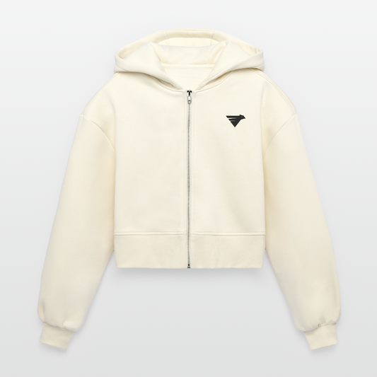 AIR JACKET Shadow Hawk Cropped Hoodie - nature