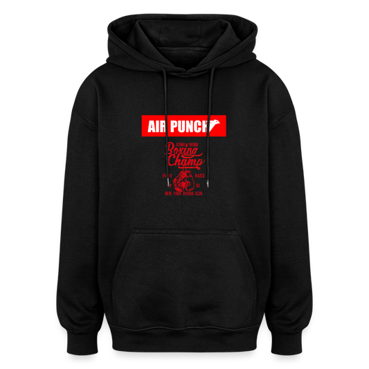 SWEAT OVERSIZE BYL BOXING - noir