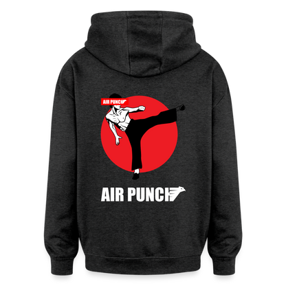 SWEAT OVERSIZE LEE PUNCH - charbon