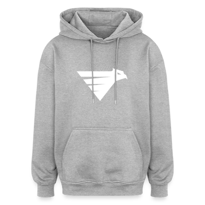 SWEAT OVERSIZE BYL 2 Faces - gris chiné