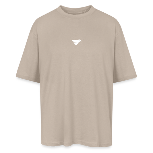 AIR PUNCH OVERSIZE T SHIRT - sahara
