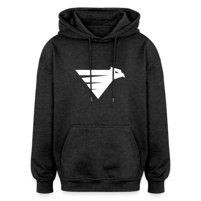 SWEAT OVERSIZE BYL 2 Faces - charbon