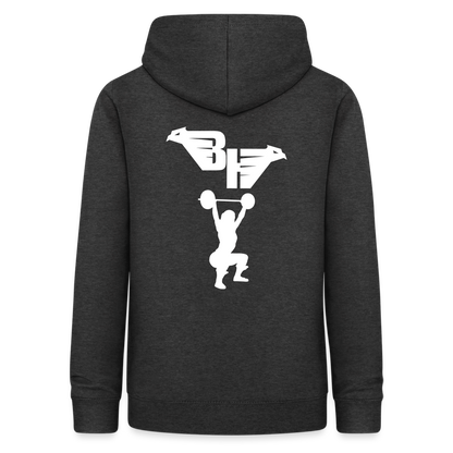 AIR JACKET Shadow Hawk Cropped Hoodie - charbon
