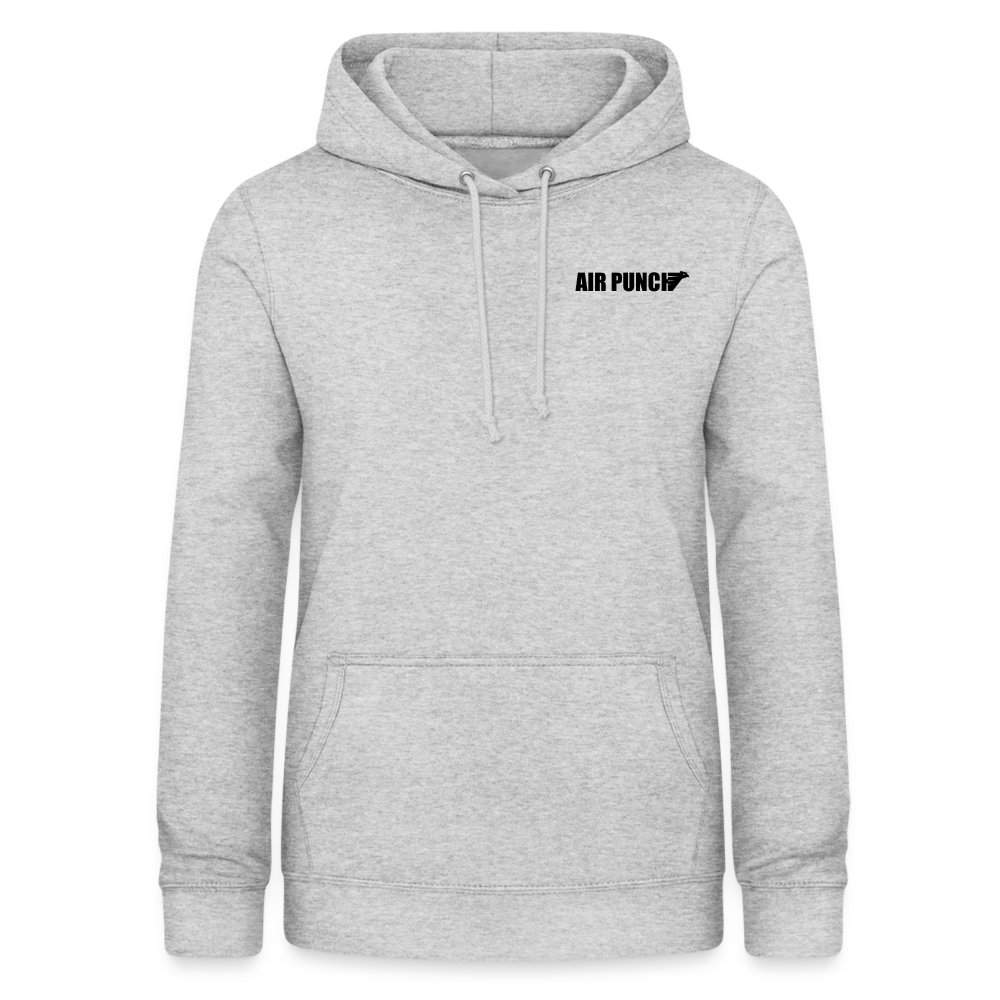 AIR JACKET Shadow Hawk Cropped Hoodie - gris clair chiné