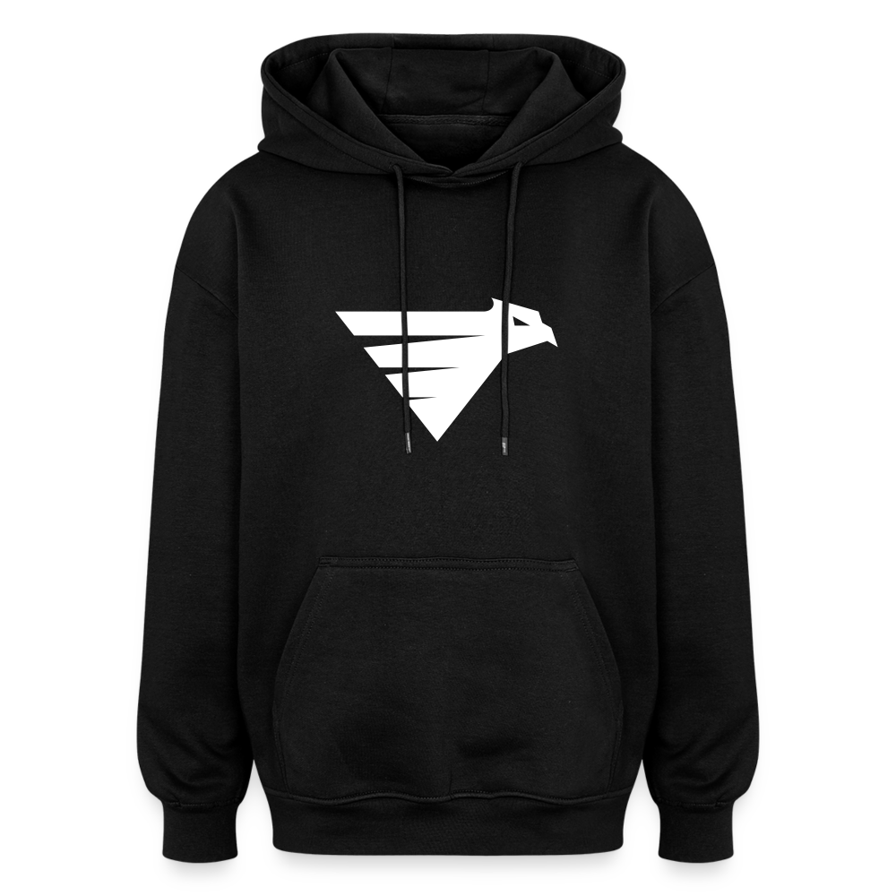 SWEAT OVERSIZE BYL 2 Faces - noir