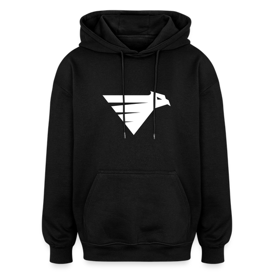 SWEAT OVERSIZE BYL 2 Faces - noir