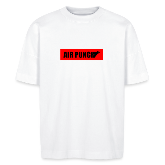 AIR PUNCH OVERSIZE NO UNISEX BLACK INVERSE - blanc