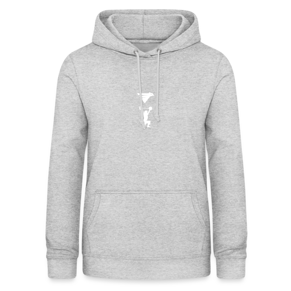 AIR JACKET Shadow Hawk Cropped Hoodie - gris clair chiné