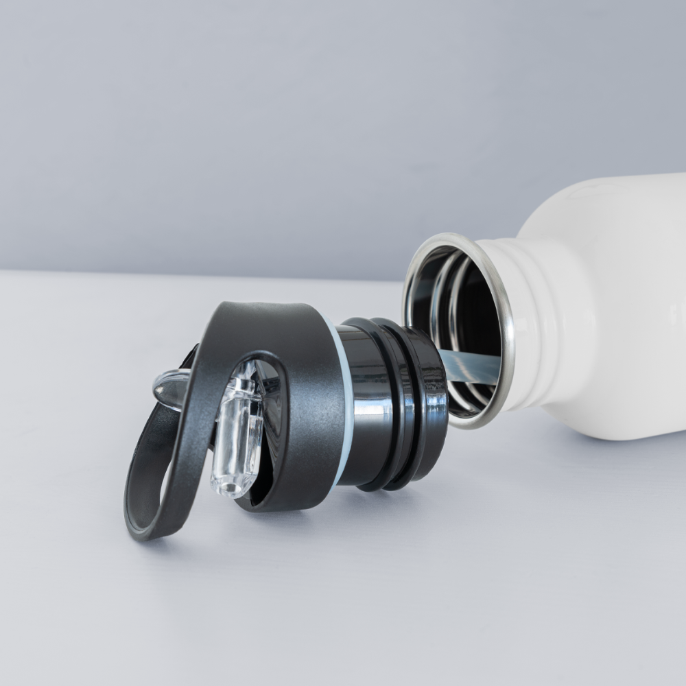 Gourde No Limits Black - blanc