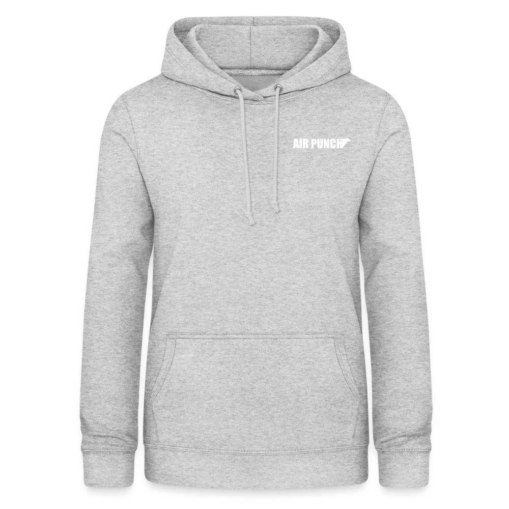 AIR JACKET Shadow Hawk Cropped Hoodie - gris clair chiné