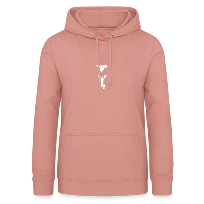 AIR JACKET Shadow Hawk Cropped Hoodie - rose poudré